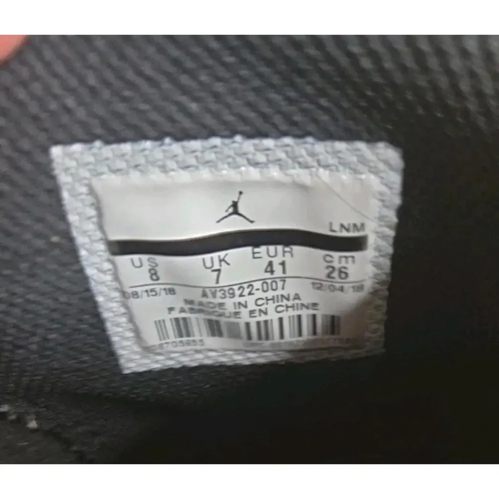 Size 8 - Jordan Legacy 312 Black Gold Patent 2018 AV3922-007 - Picture 7 of 8